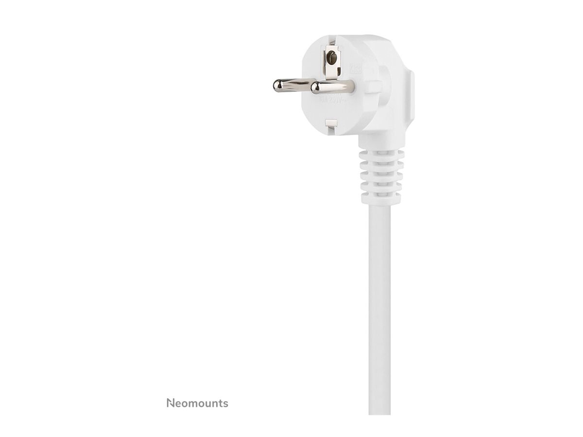 Neomounts DS22-840WH6 Regleta de sobremesa con abrazadera y puertos USB-C y USB-A - carga rpida