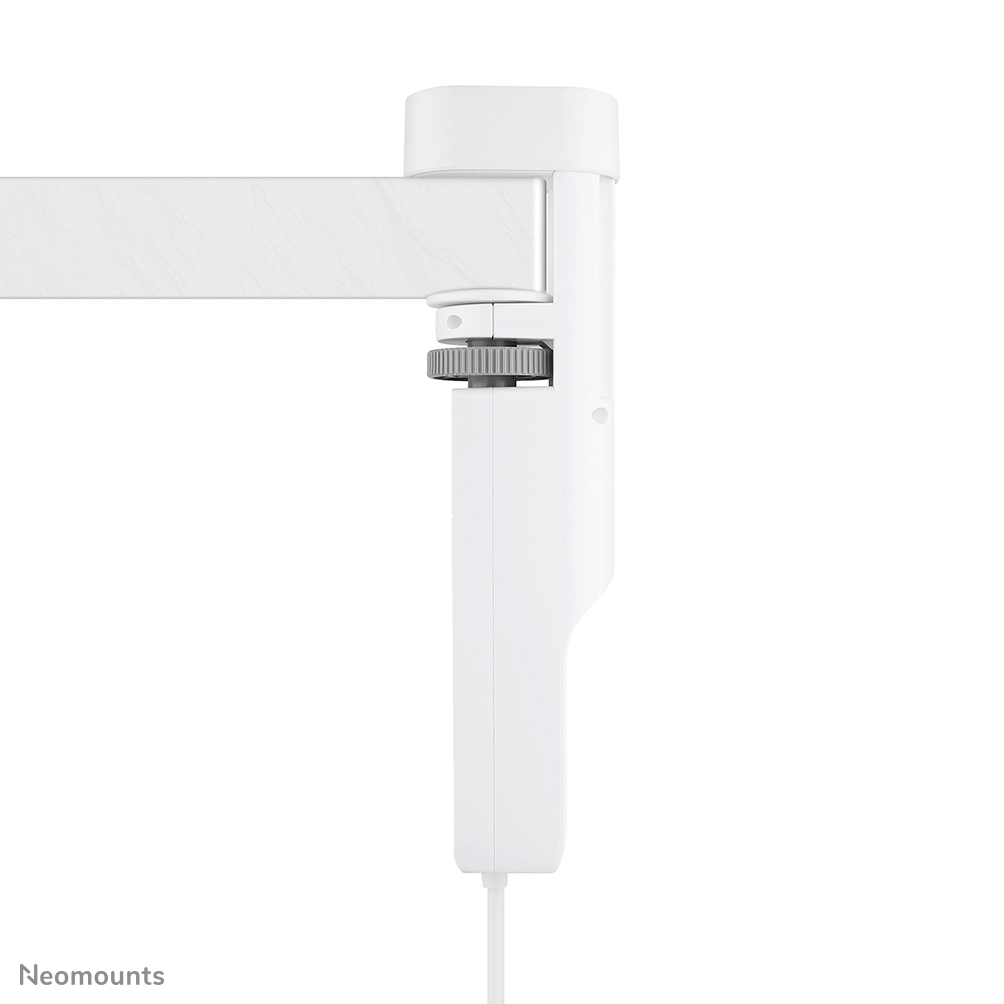 Neomounts DS22-840WH6 Regleta de sobremesa con abrazadera y puertos USB-C y USB-A - carga rpida
