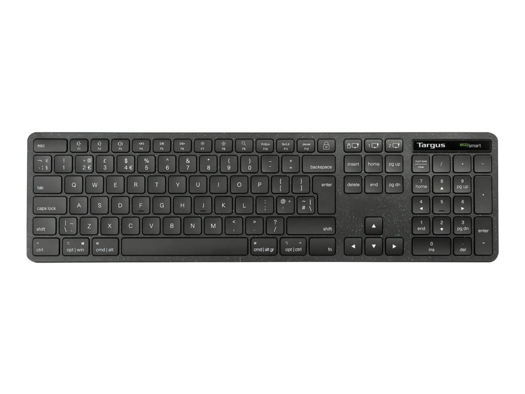 Targus EcoSmart - Tastatur - full size - antimicrobial