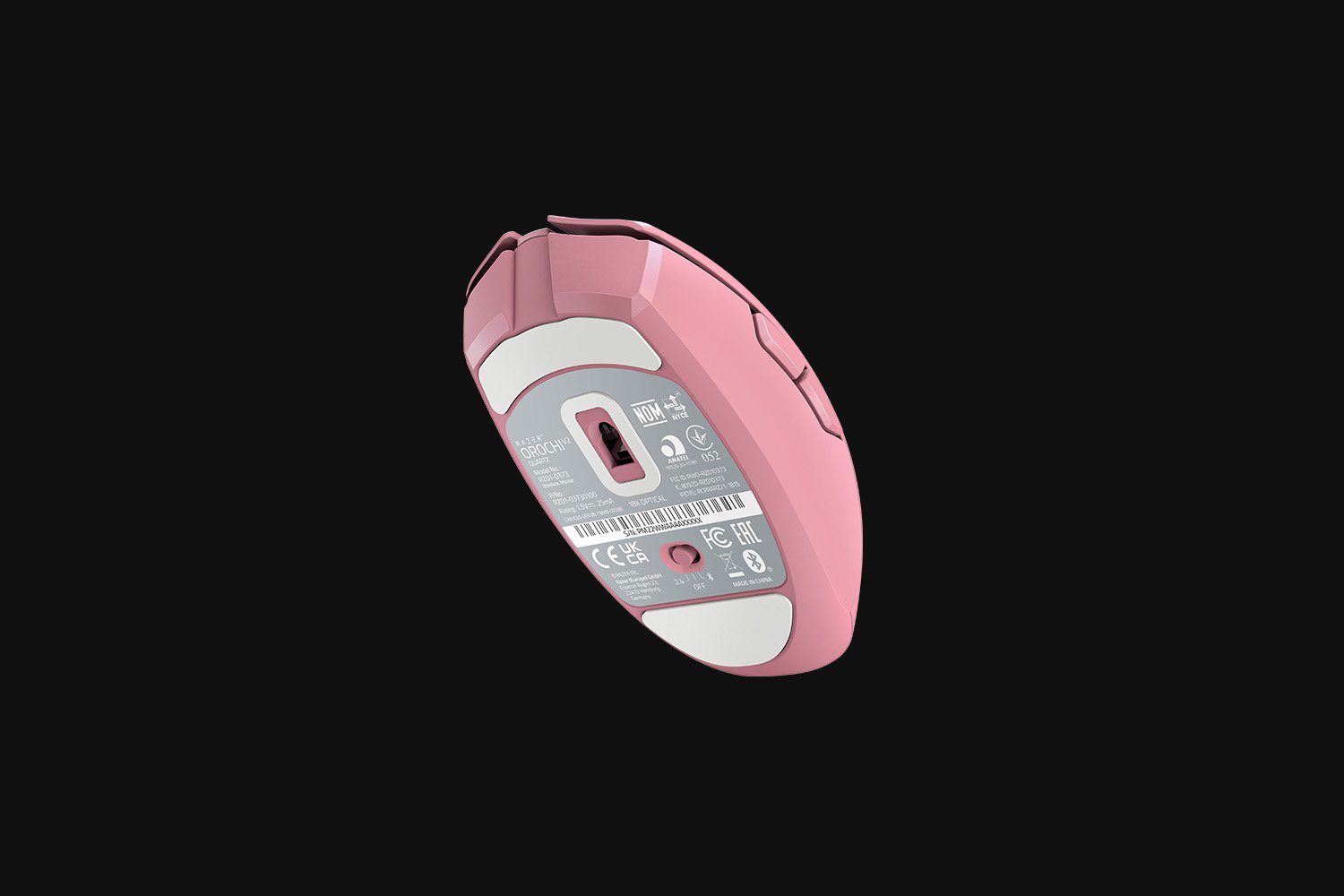 Razer Orochi V2 mouse Right-hand RF Wireless + Bluetooth Optical 18000 DPI