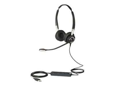 Jabra BIZ 2400 II USB Duo CC MS - Headset - On-Ear