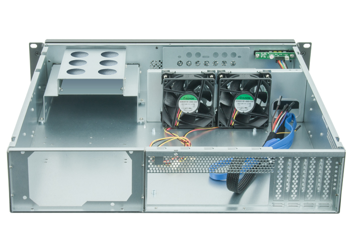 Chieftec UNC-210M-B - Rack-Montage - 2U - micro ATX