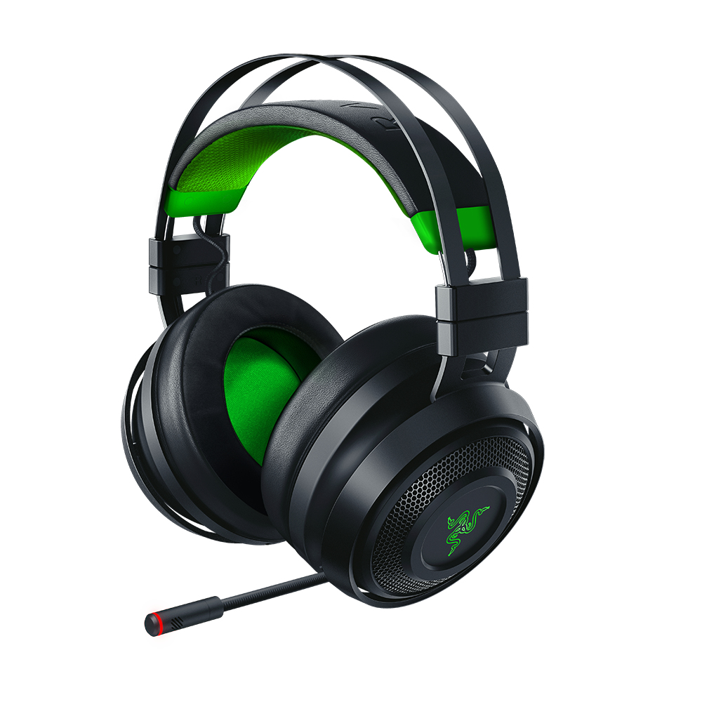 Razer Nari Ultimate XBox One Auriculares Inalmbrico Diadema Juego Negro, Verde