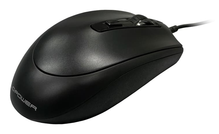 LC-Power LC-M721B mouse Universal Ambidextrous USB Type-A Optical 2400 DPI