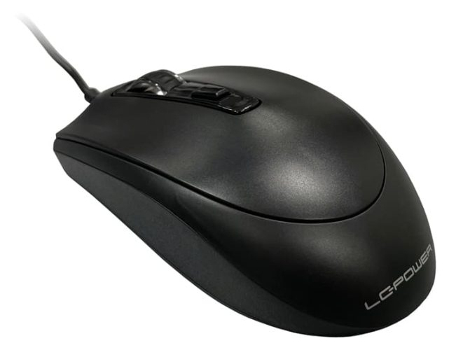LC-Power LC-M721B mouse Universal Ambidextrous USB Type-A Optical 2400 DPI