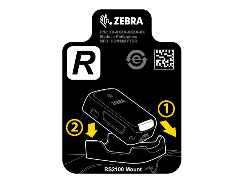 Zebra RS2100 Hand Mount With Embedded Trigger Right One Size Fits All.