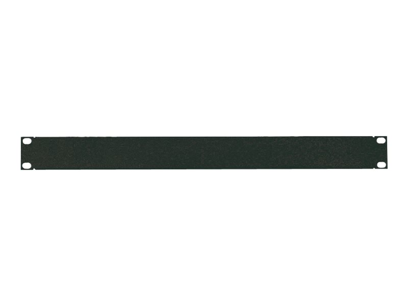 LogiLink Rack - Leerkonsole - Schwarz, RAL 9005 - 1U - 48.3 cm (19)