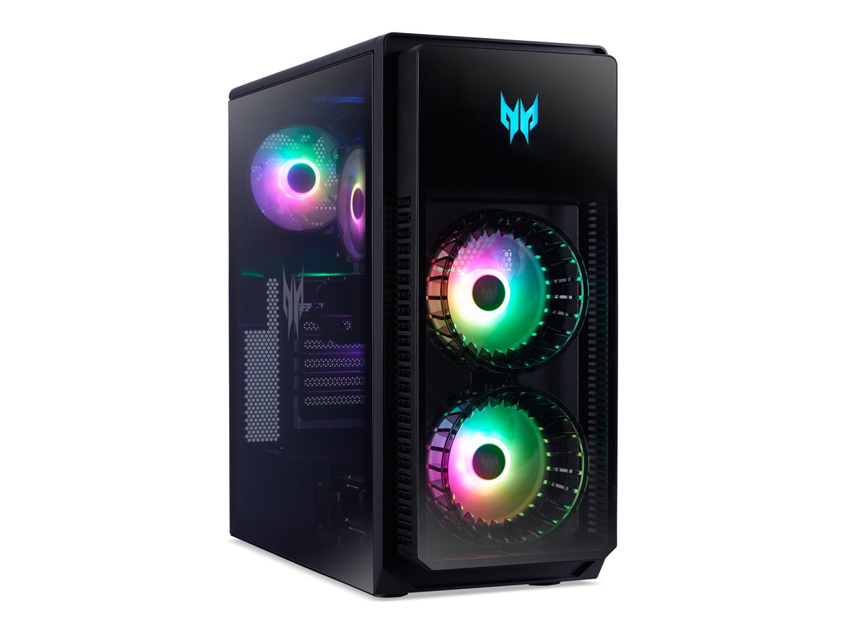 Acer Predator Orion 5000 PO5-655 - Tower - Core i7 i7-14700F / 2.1 GHz - RAM 64 GB - SSD 2 x 1.024 TB - NVIDIA GeForce RTX 4080 SUPER - 1GbE, 2.5GbE, 802.11ax (Wi-Fi 6E)