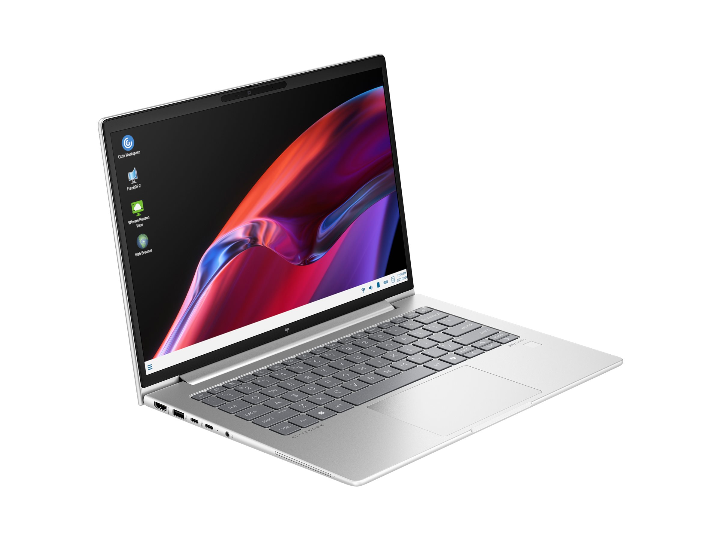 HP Elite Mobile Thin Client mt645 G8 - 180�-Scharnierdesign - AMD Ryzen 3 7335U / 3 GHz - HP ThinPro - Radeon 660M - 8 GB RAM - 256 GB SSD NVMe - 35.6 cm (14)