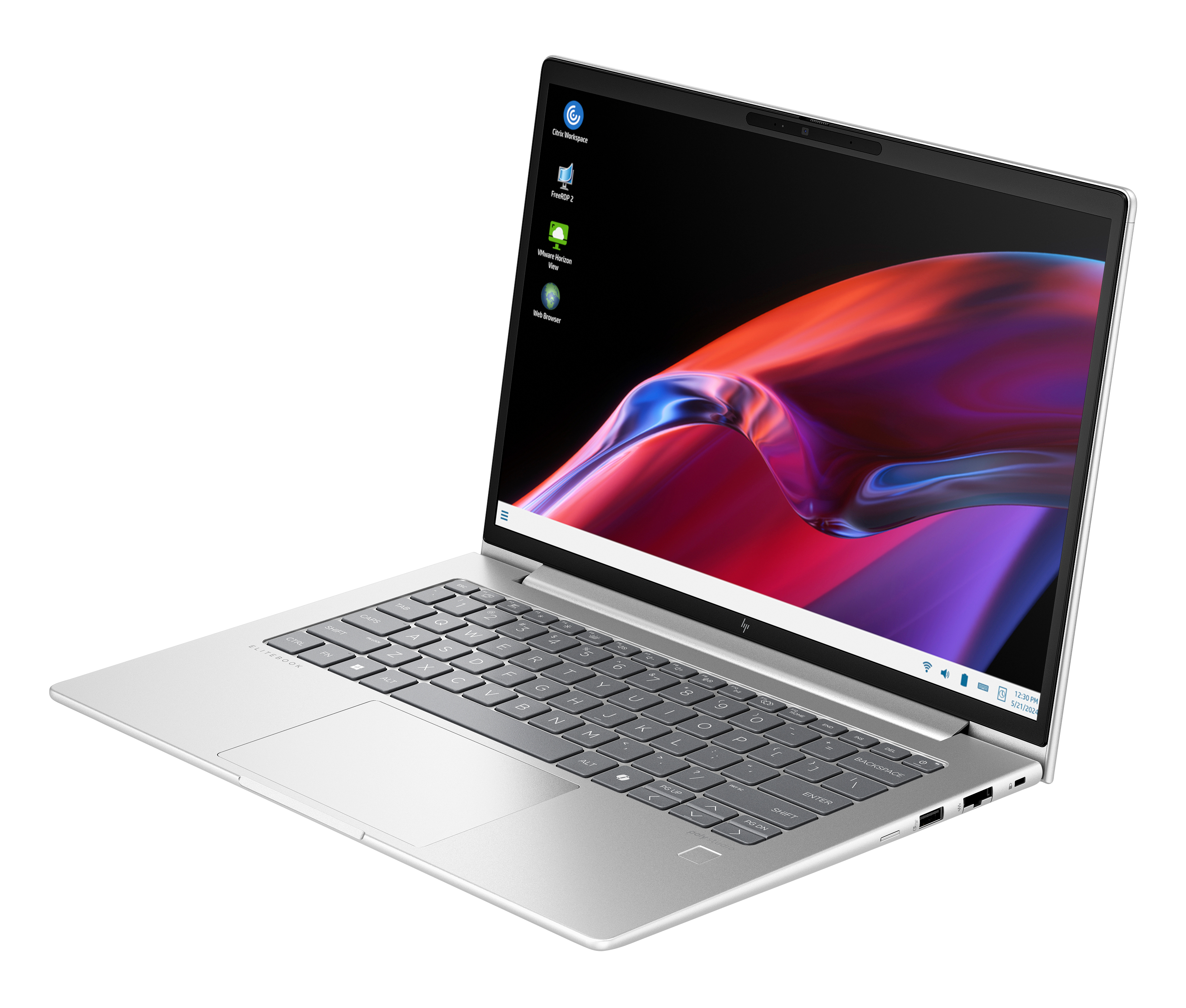 HP Elite Mobile Thin Client mt645 G8 - 180�-Scharnierdesign - AMD Ryzen 3 7335U / 3 GHz - HP ThinPro - Radeon 660M - 8 GB RAM - 256 GB SSD NVMe - 35.6 cm (14)