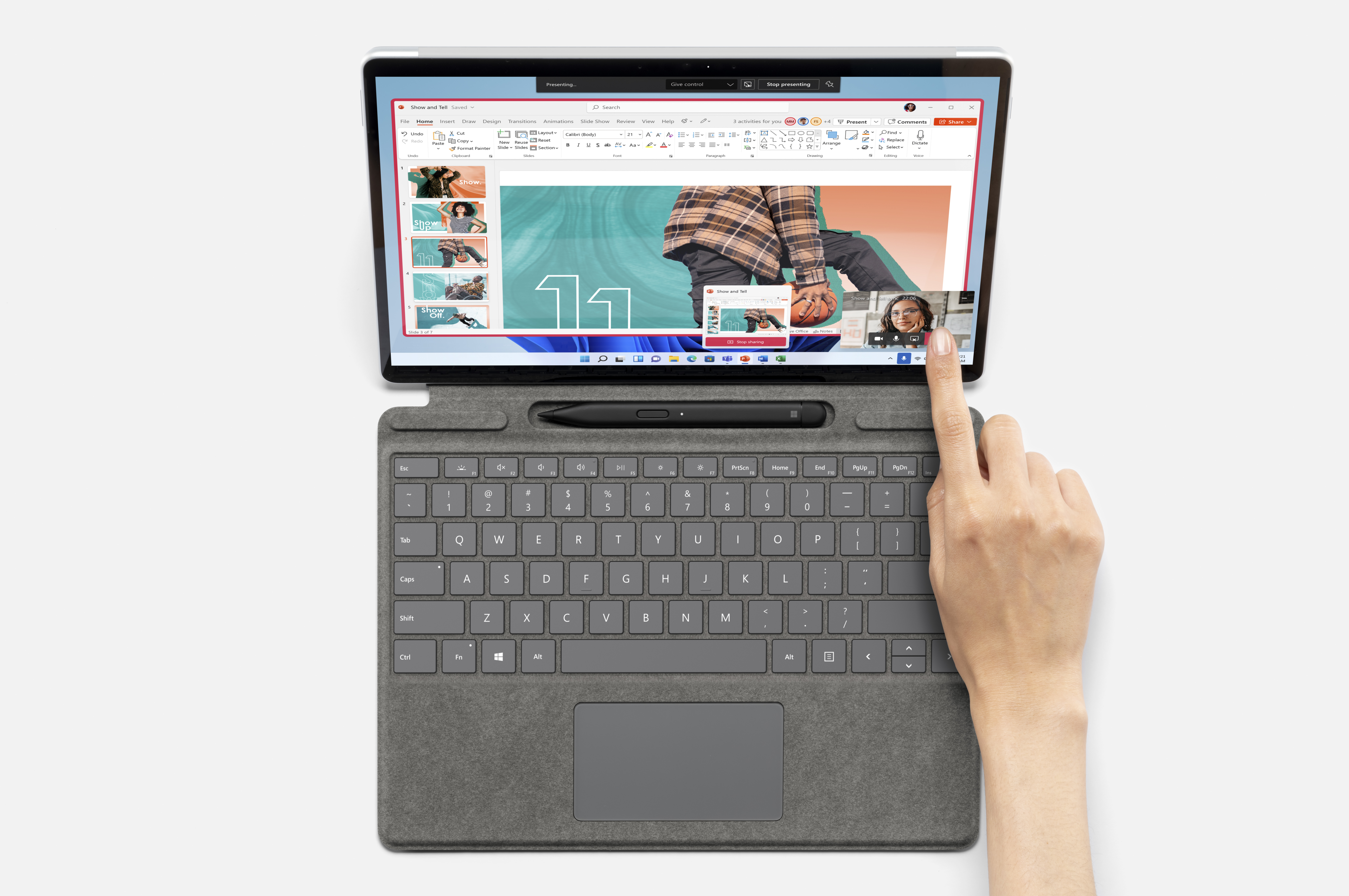 Microsoft Pro Keyboard - Signature 8X8-00067 | Surface Microsoft Tastatur