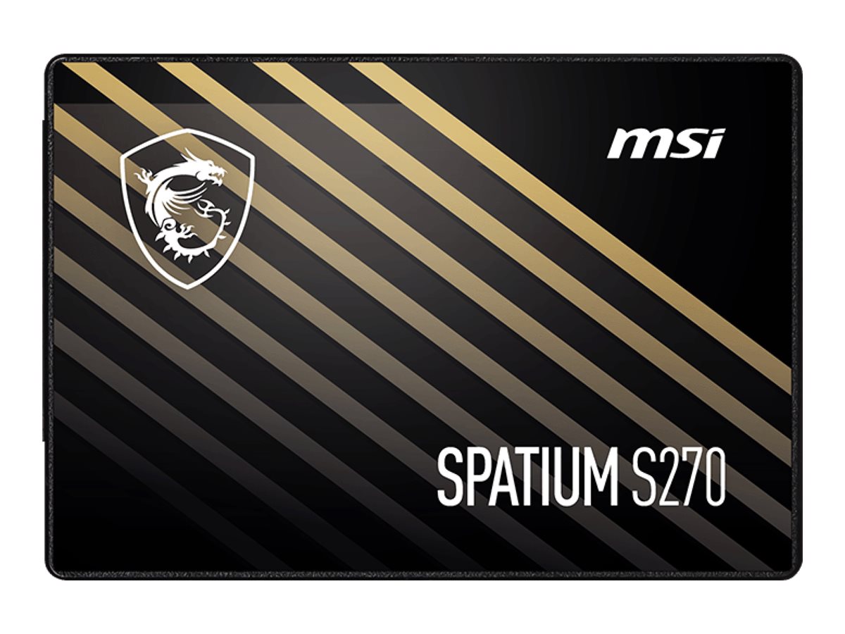 MSI Spatium S270 SATA 2.5 480GB 480 Go 2.5 S�rie ATA III 3D NAND