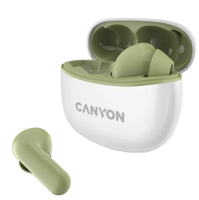 Canyon Kompiuterio kolon?l?s Canyon TWS-5 Bluetooth headset, with microphone, BT V5.3 JL 6983D4, Frequence Response:20Hz-20kHz, battery EarBud 40mAh*2+Charging Case 500mAh, type-C kabelio ilgis 0.24m, Size: 58.5*52.91*25.5mm, 0.036kg, alias