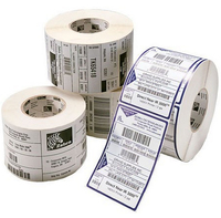Zebra Z-Perform 1000D - Wei - Papier - Direkt Wrme - Entfernbar - Rechteck