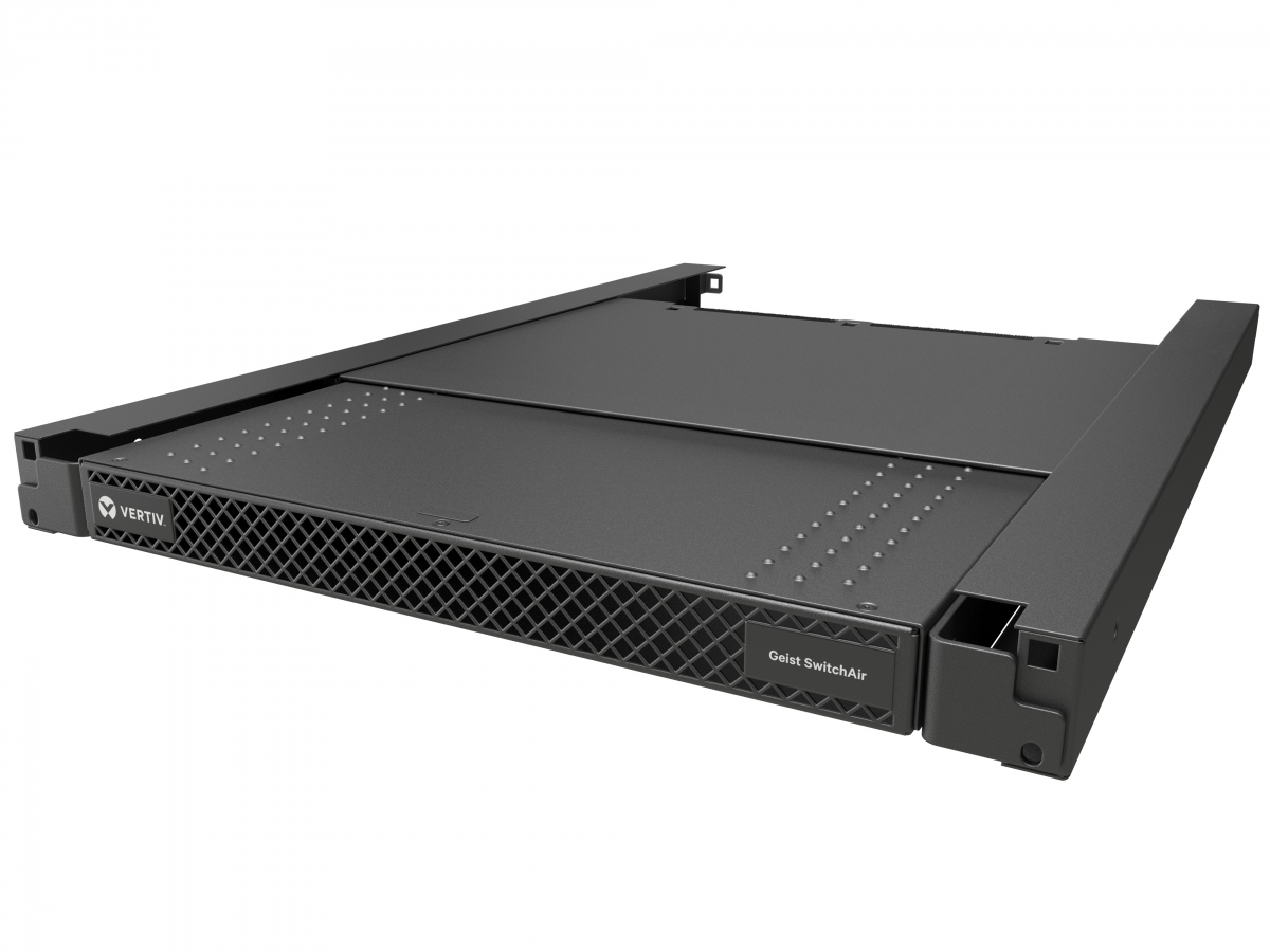 Vertiv Geist SwitchAir SA1-01002XLNB - Passives Rack-Luftstromsystem mit hinterem Lufteinlass