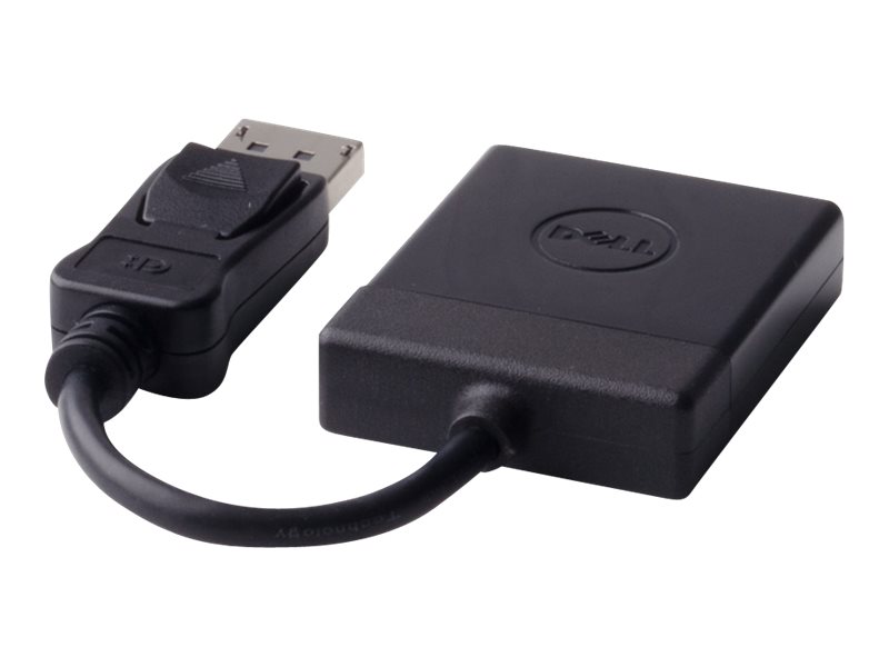 DELL 470-ABEO c�ble vid�o et adaptateur DisplayPort DVI Noir