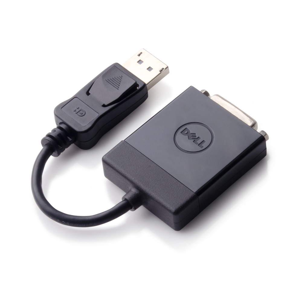 DELL 470-ABEO c�ble vid�o et adaptateur DisplayPort DVI Noir