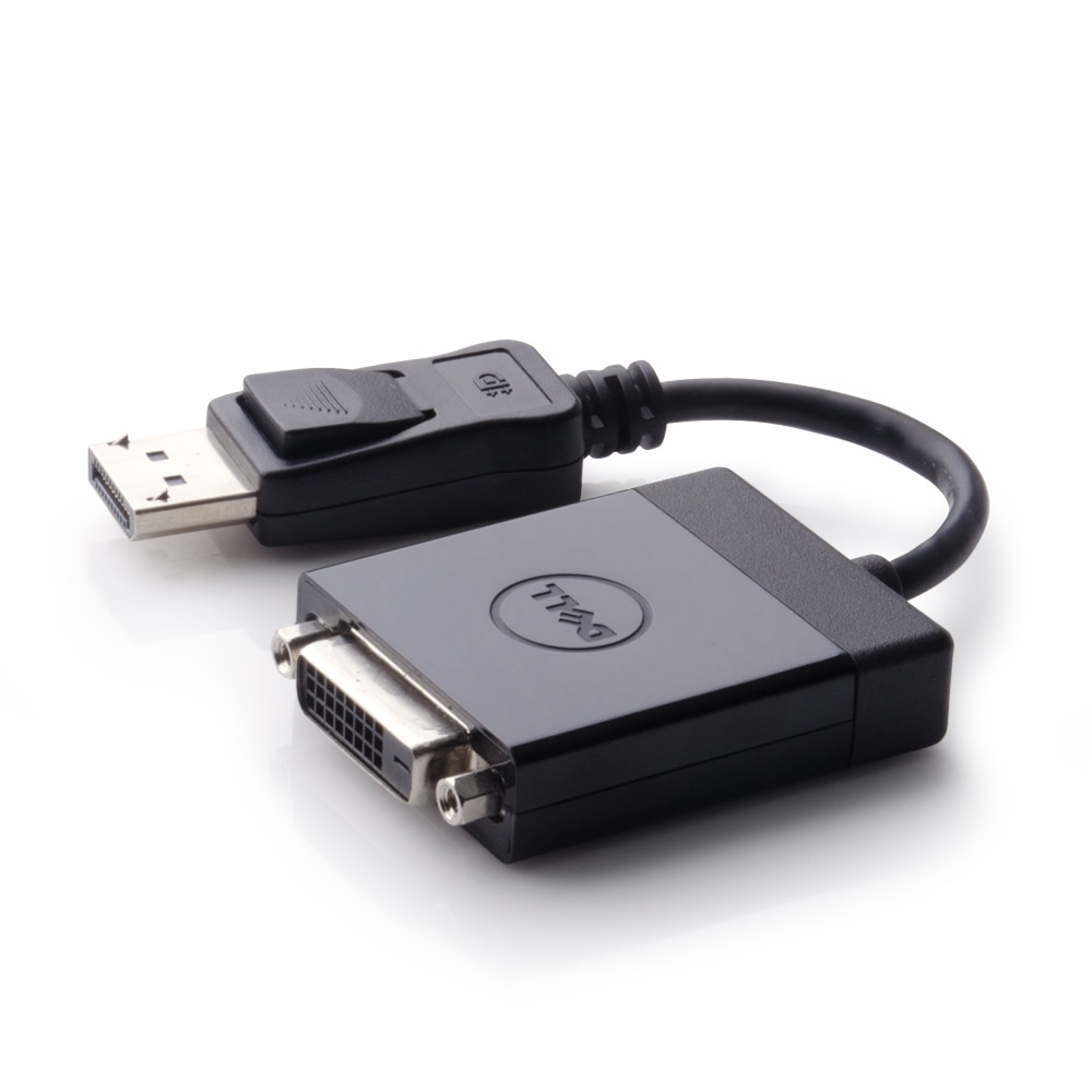 DELL 470-ABEO c�ble vid�o et adaptateur DisplayPort DVI Noir