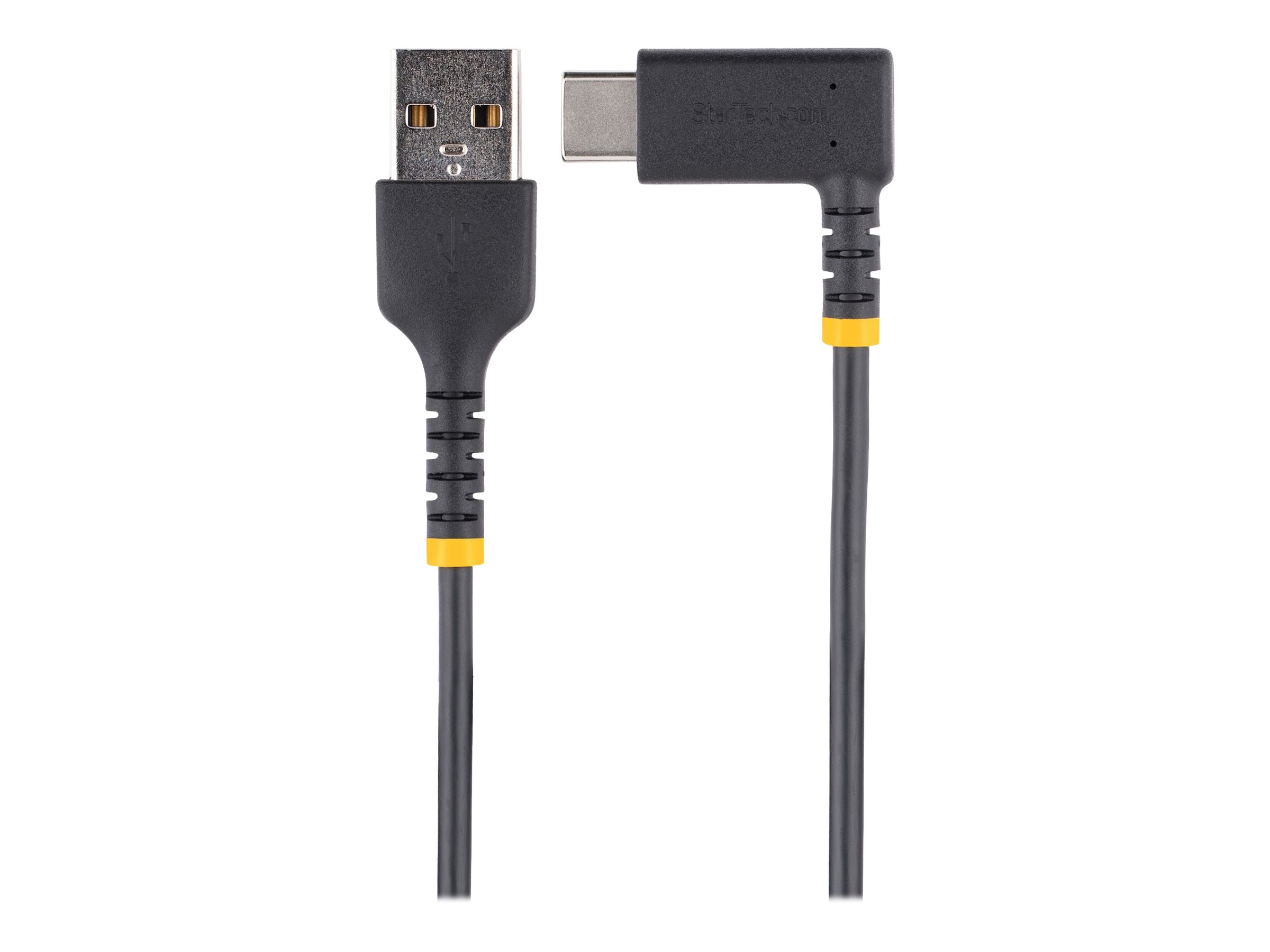 StarTech.com - Cable 2m USB A a USB C Acodado - en Ángulo Recto