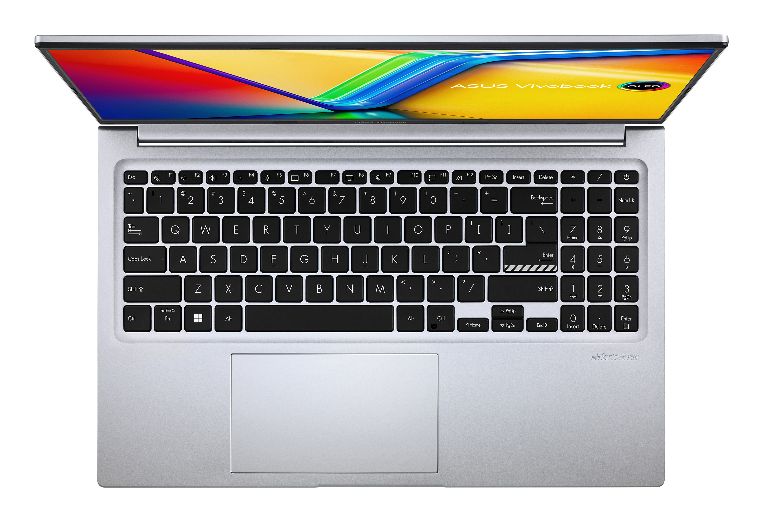 ASUS Vivobook 15 OLED X1505VA-MA884W Intel� Core i9 i9-13900H Ordinateur portable 39,6 cm (15.6) 2.8K 16 Go DDR4-SDRAM 1 To SSD Wi-Fi 6E (802.11ax) Windows 11 Home Allemand Argent