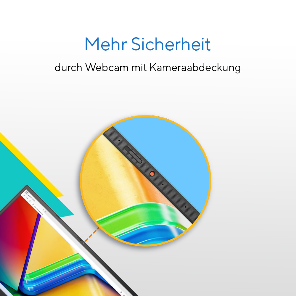 ASUS Vivobook 15 OLED X1505VA-MA884W Intel� Core i9 i9-13900H Ordinateur portable 39,6 cm (15.6) 2.8K 16 Go DDR4-SDRAM 1 To SSD Wi-Fi 6E (802.11ax) Windows 11 Home Allemand Argent