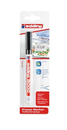 Edding 4-8000-1-4001 marker 1 pc(s) Black