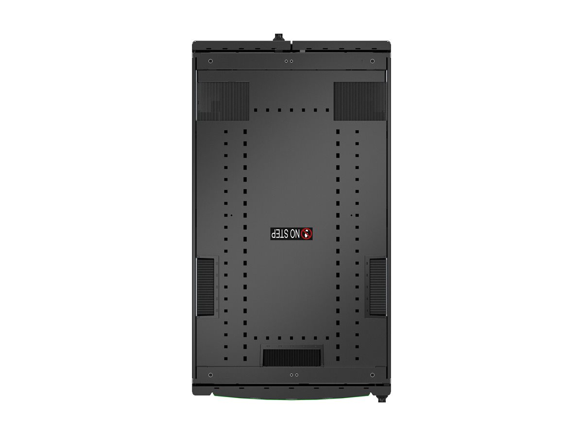 APC NetShelter SX Colocation - Schrank Netzwerkschrank - 2 x 600W x 1070D mm, mit Seiten - bodenstehend - Schwarz - 42HE - 48.3 cm (19)