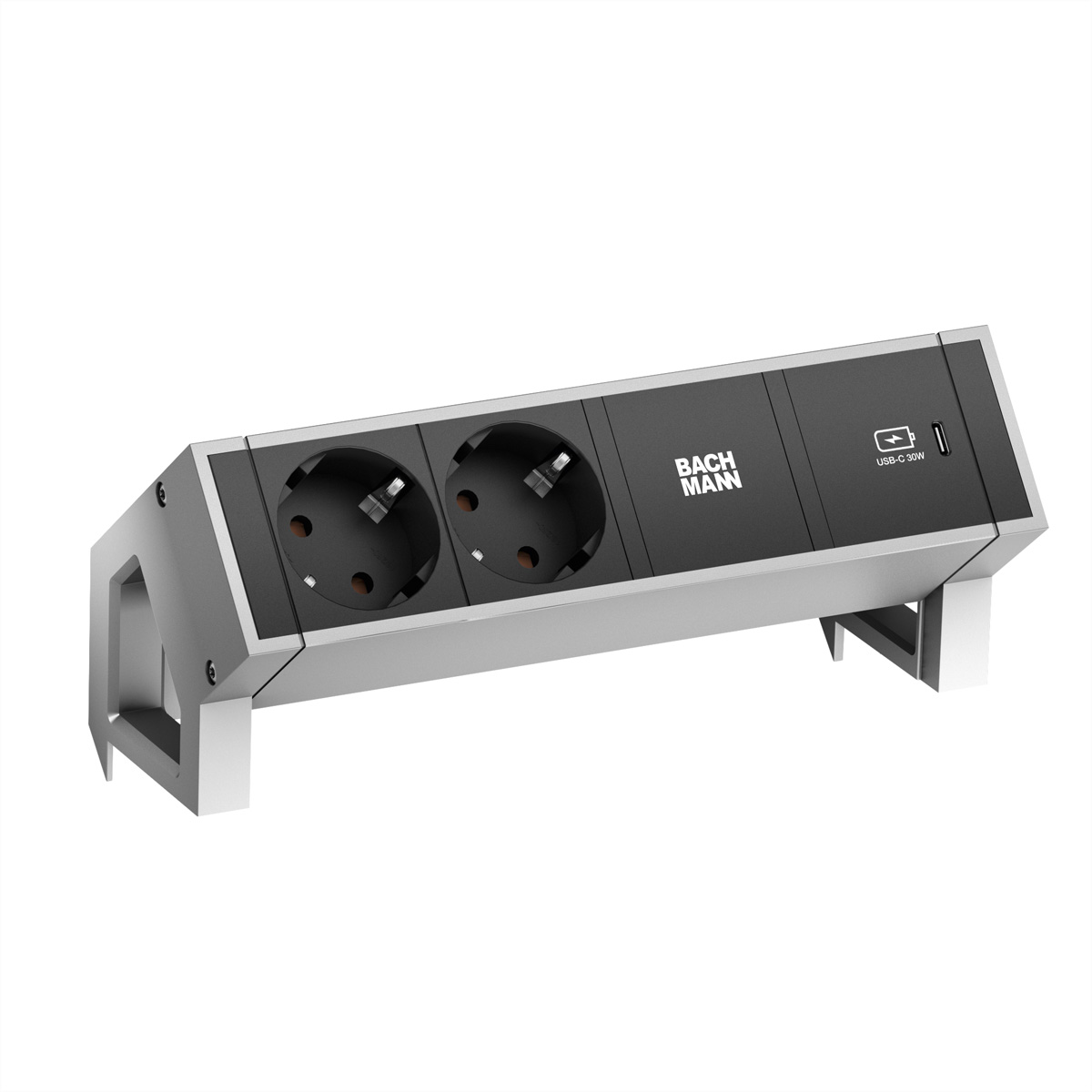 Bachmann Desk 2 - Indoor - Typ F - 2 AC-Ausg�nge - 209 mm - 1 St�ck(e)