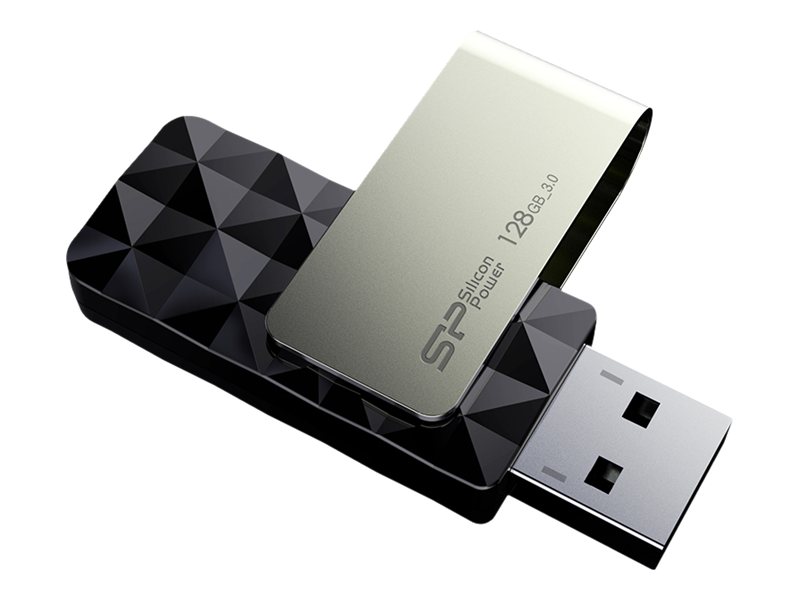 Silicon Power Blaze B30 128GB USB flash drive USB Type-A 3.2 Gen 1 (3.1 Gen 1) Black