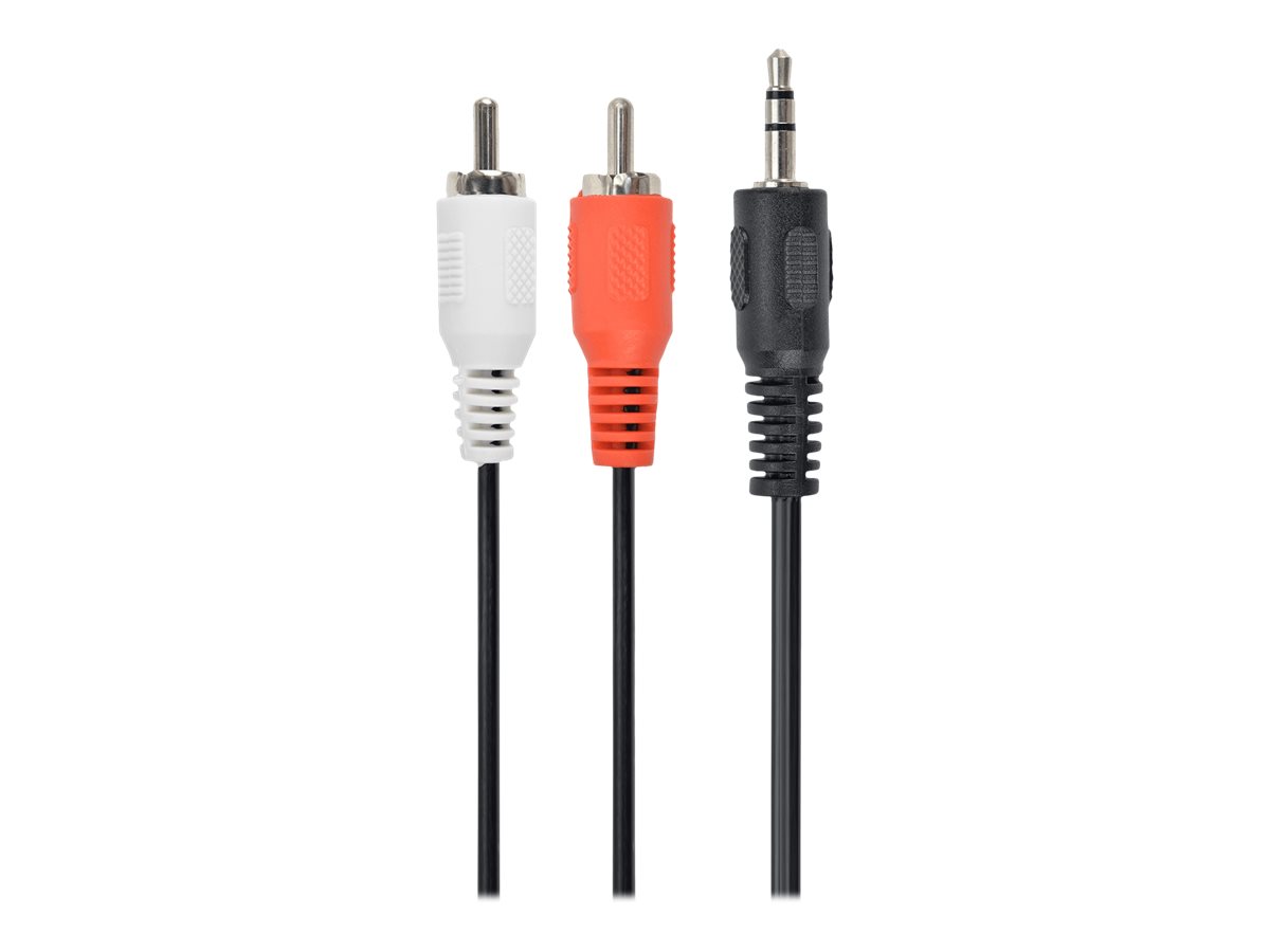 Gembird CCA-458 - Audiokabel - RCA x 2 mnnlich zu mini-phone stereo 3.5 mm mnnlich