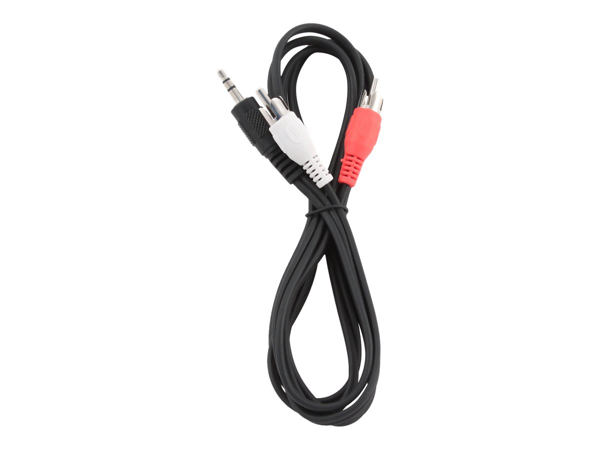 Gembird CCA-458 - Audiokabel - RCA x 2 mnnlich zu mini-phone stereo 3.5 mm mnnlich