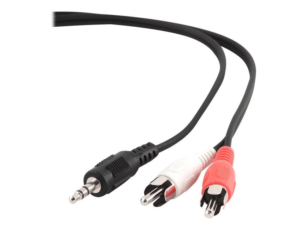 Gembird CCA-458 - Audiokabel - RCA x 2 mnnlich zu mini-phone stereo 3.5 mm mnnlich