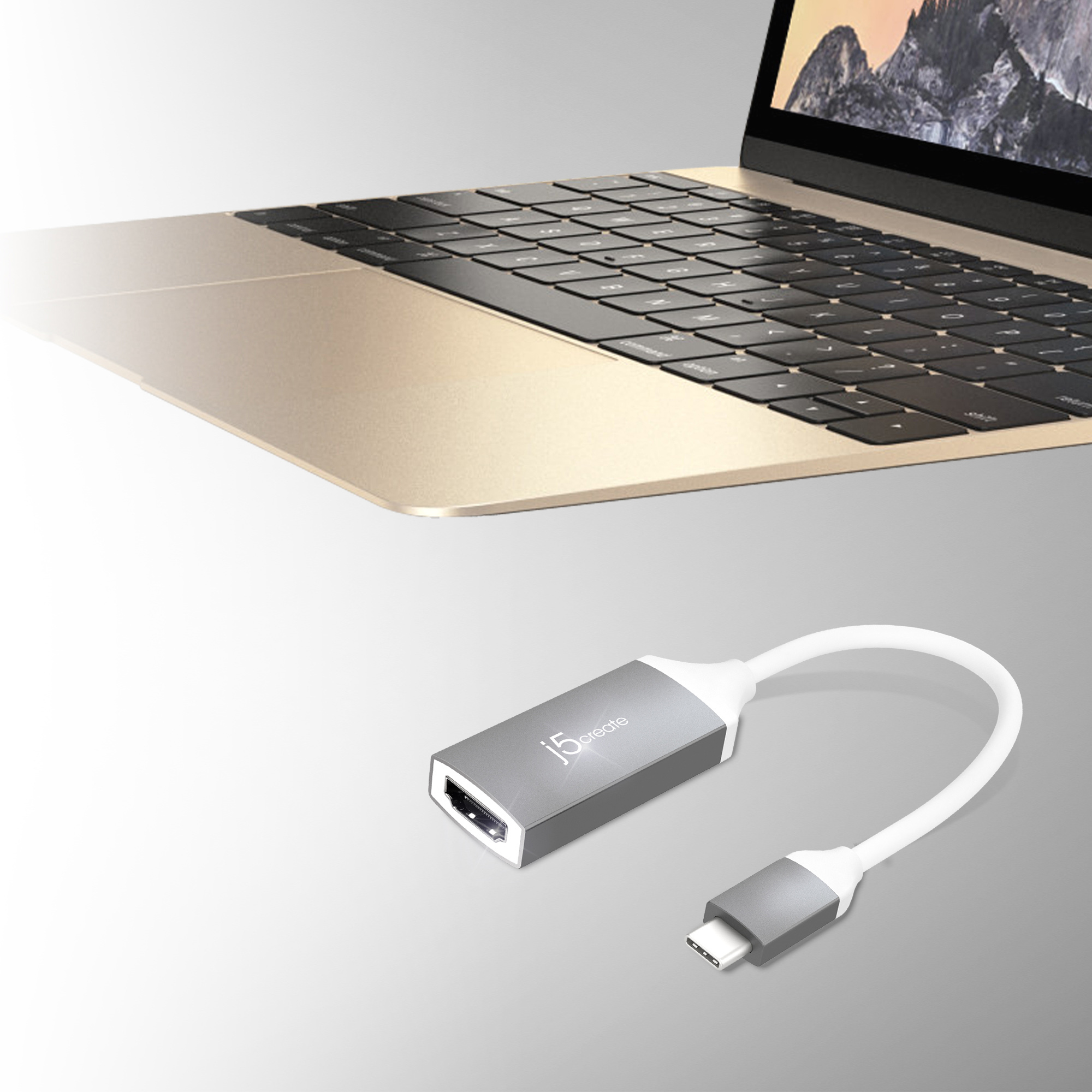 j5create JCA153G-N Adaptateur USB-C� vers 4K HDMI