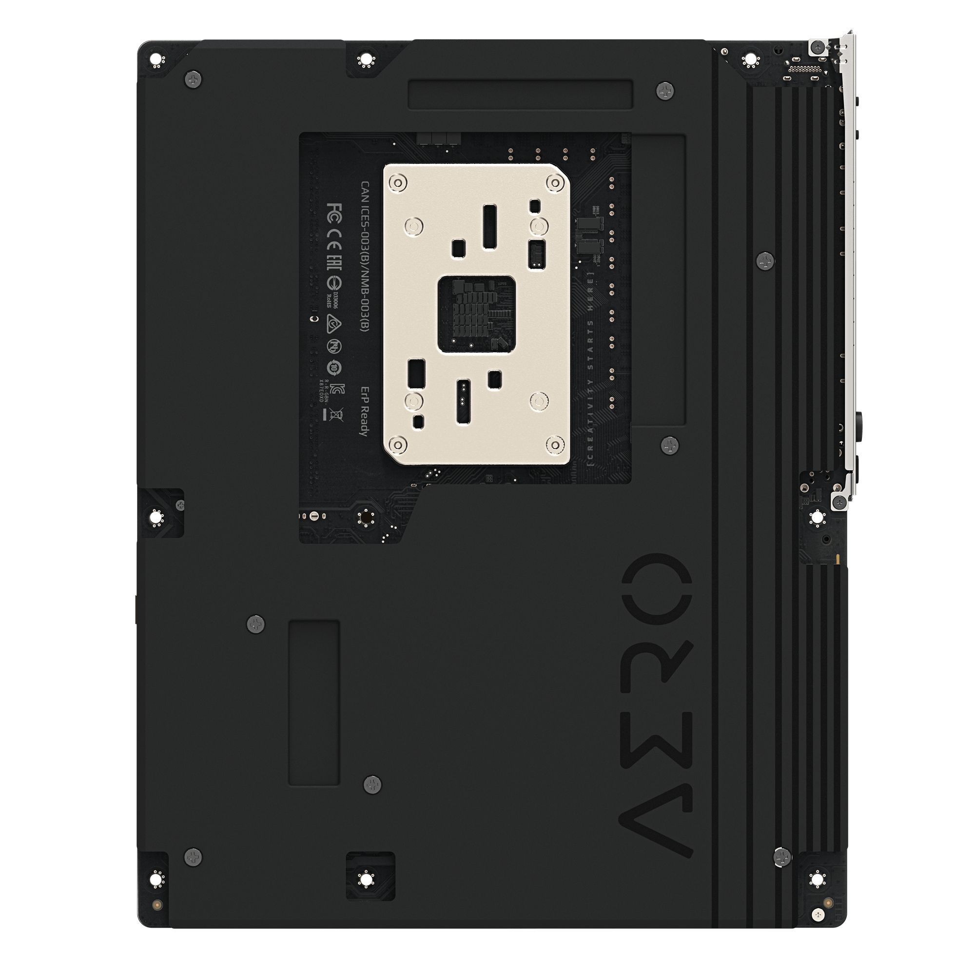 GIGABYTE X870E AERO X3D DARK WOOD Carte M�re Compatible avec les processeurs AMD Ryzen 9000, VRM num�rique 16+2+2 phases, jusqu � 9000 Hz DDR5 (OC), 2x PCIe 5.0 + 2x PCIe 4.0, Wi-Fi 7, LAN 5 GbE, USB 4