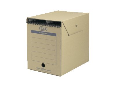 ELBA Aufbewahrungsbox - fr A4 - Naturbraun