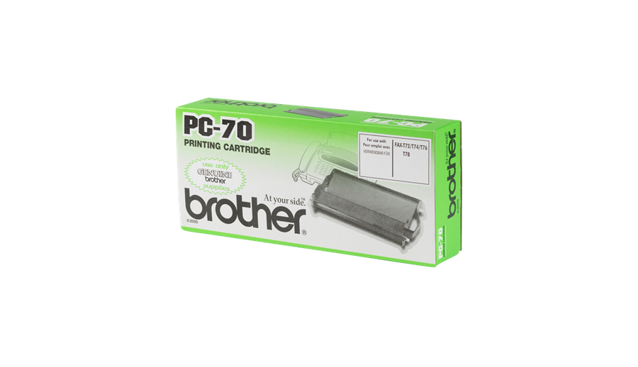 Brother PC70 - Schwarz - Farbband - f�r FAX-T72