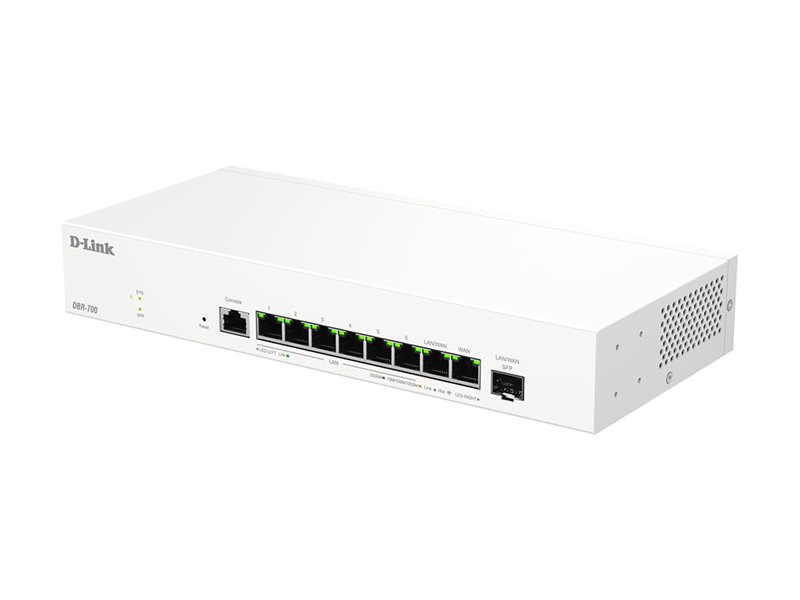 D-Link DBR-700 router 2.5 Gigabit Ethernet Blanco