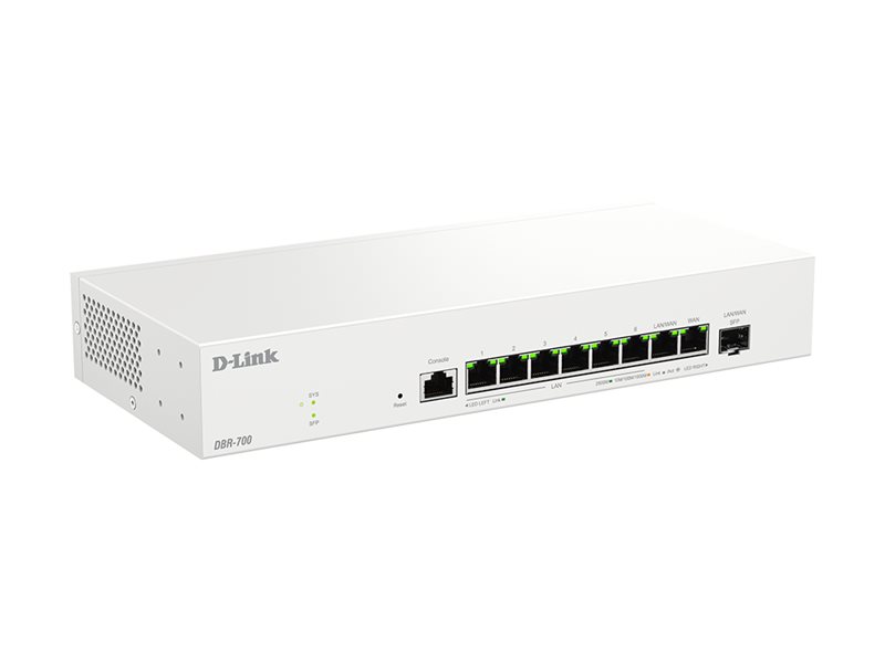 D-Link DBR-700 Routeur connect� 2.5 Gigabit Ethernet Blanc