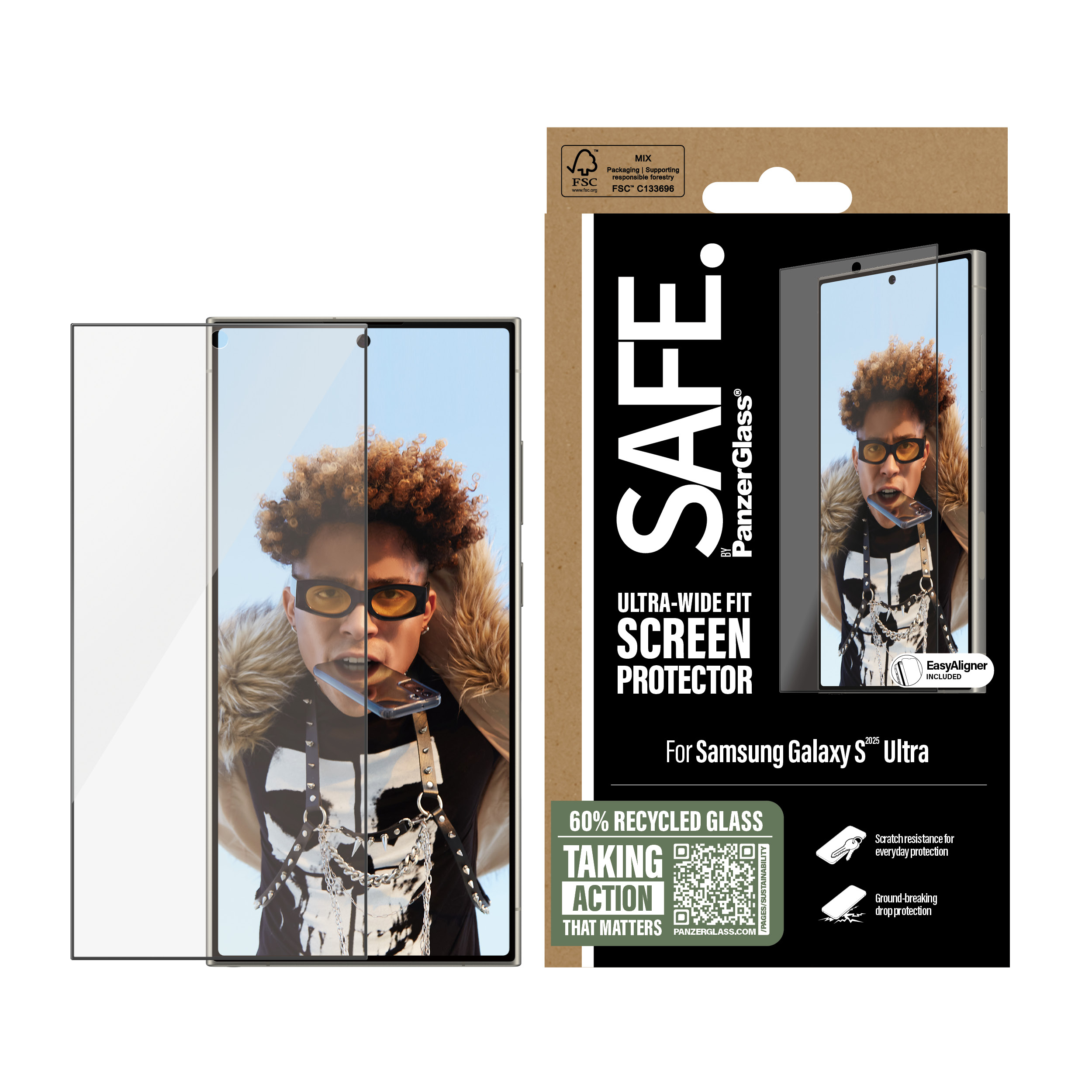 PanzerGlass SAFE. by PanzerGlass - Bildschirmschutz f�r Handy