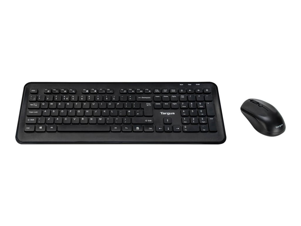 Targus AKM610UK keyboard Mouse included Universal RF Wireless QWERTY English Black