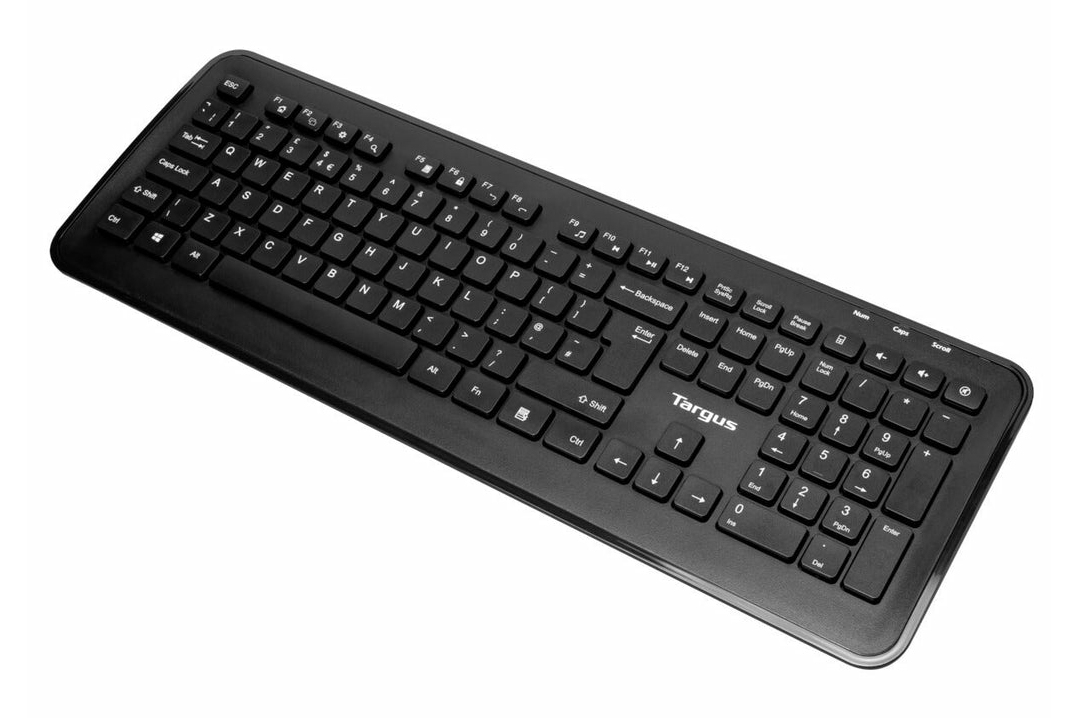 Targus AKM610UK teclado Rat�n incluido Universal RF inal�mbrico QWERTY Ingl�s Negro