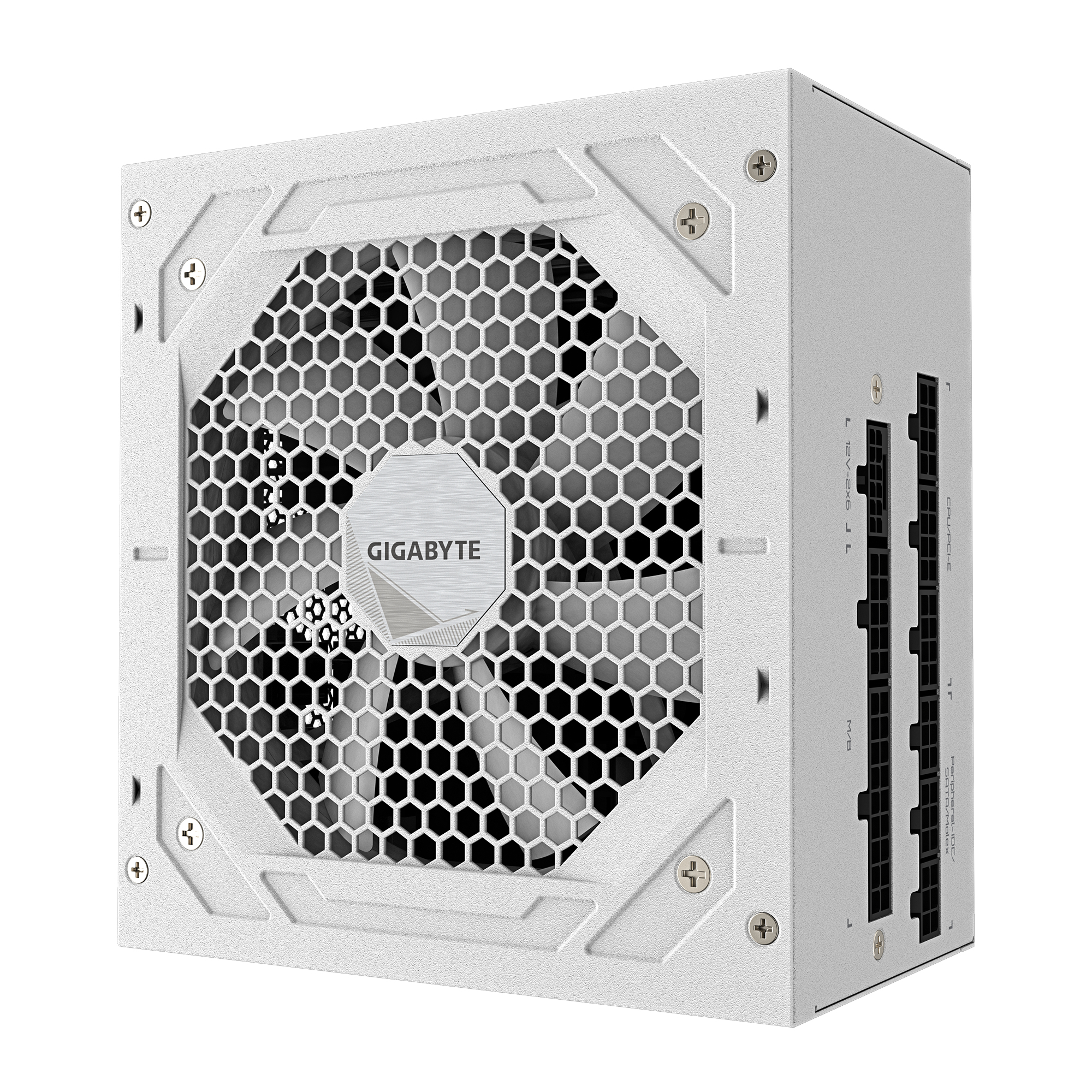 GIGABYTE UD850GM PG5 V2 ICE Alimentatore PCIe Gen 5.1, 80 PLUS Gold, Design completamente modulare, Ventola da 120 mm, Compatibile con ATX 3.1, Spina EU