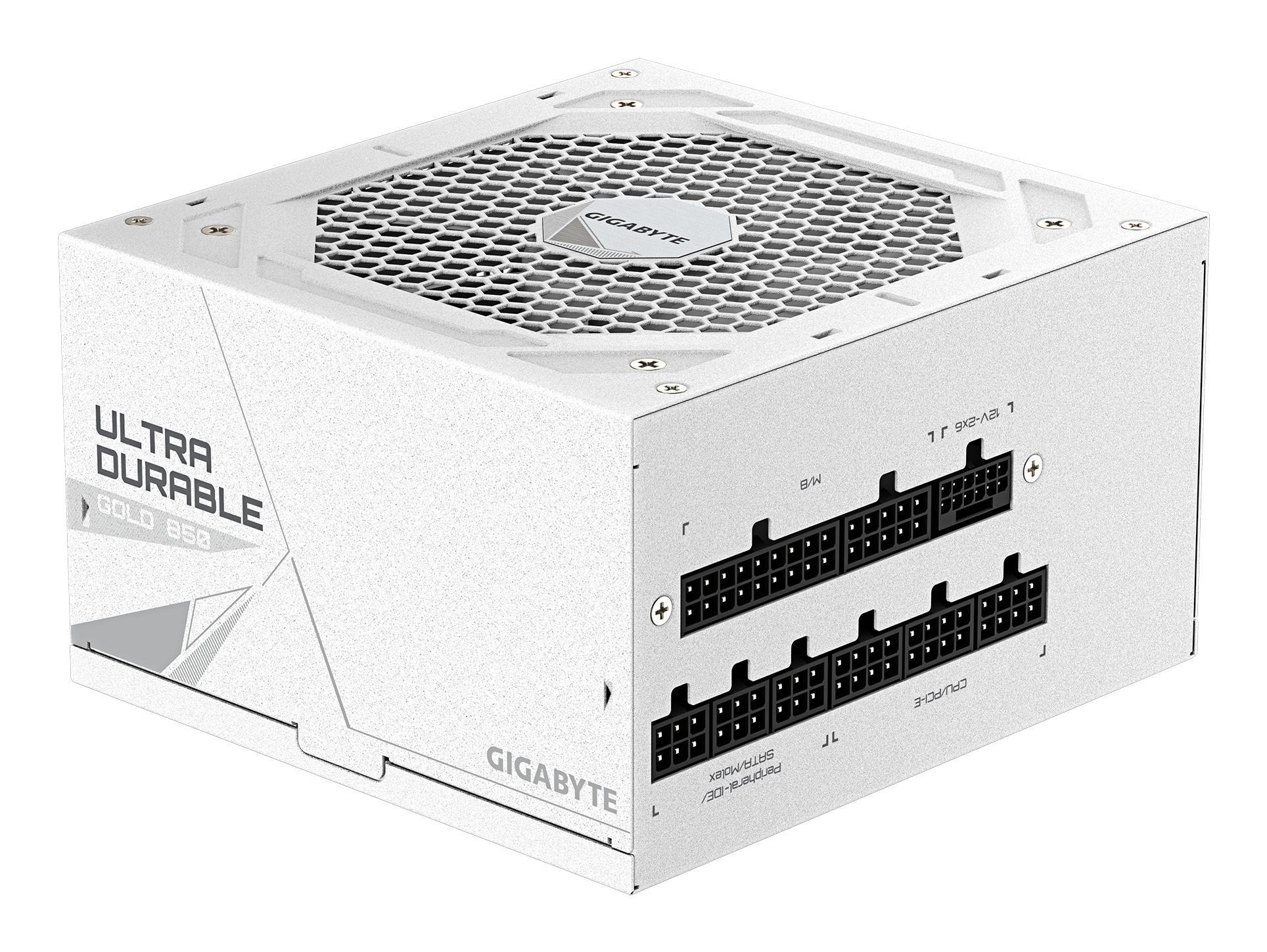 GIGABYTE UD850GM PG5 V2 ICE Alimentatore PCIe Gen 5.1, 80 PLUS Gold, Design completamente modulare, Ventola da 120 mm, Compatibile con ATX 3.1, Spina EU