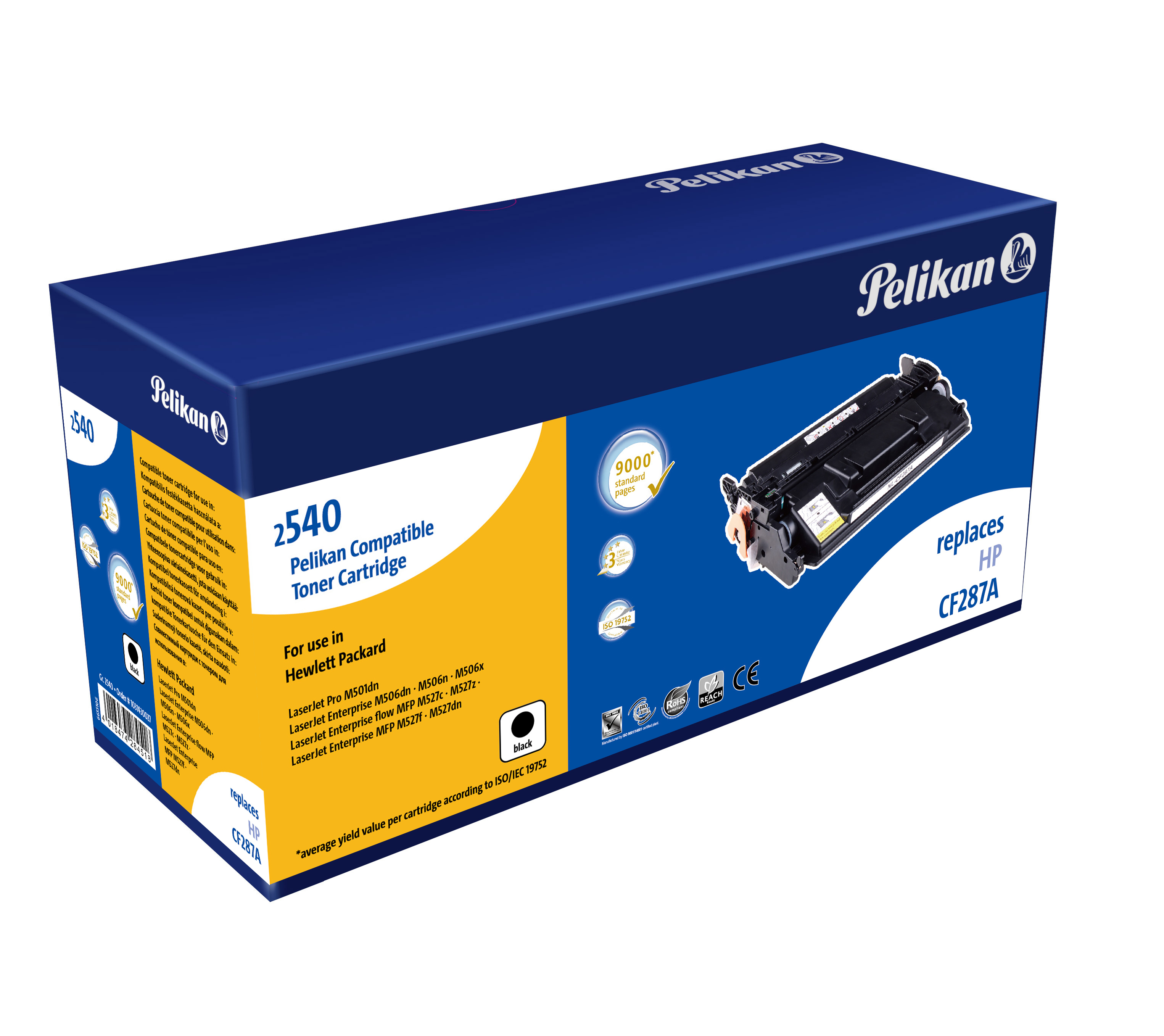 Pelikan 1031430027 cartuccia toner 1 pz Compatibile Nero