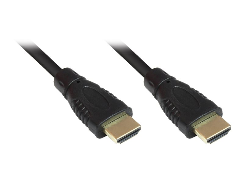 Alcasa 7.5m, 2xHDMI HDMI cable HDMI Type A (Standard) Black