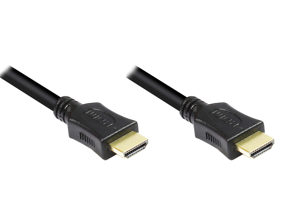 Alcasa 7.5m, 2xHDMI cable HDMI 7,5 m HDMI tipo A (Estndar) Negro