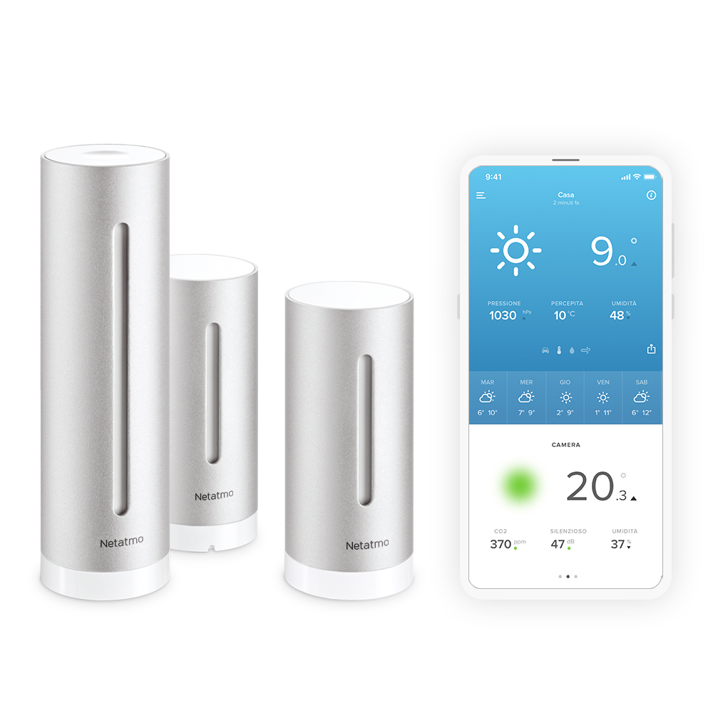 Netatmo Stazione Meteo con Modulo Interno Aggiuntivo