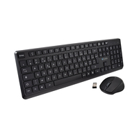 V7 PRO WIRELESS KEYBOARD MOUSE FR - Tastatur - AZERTY