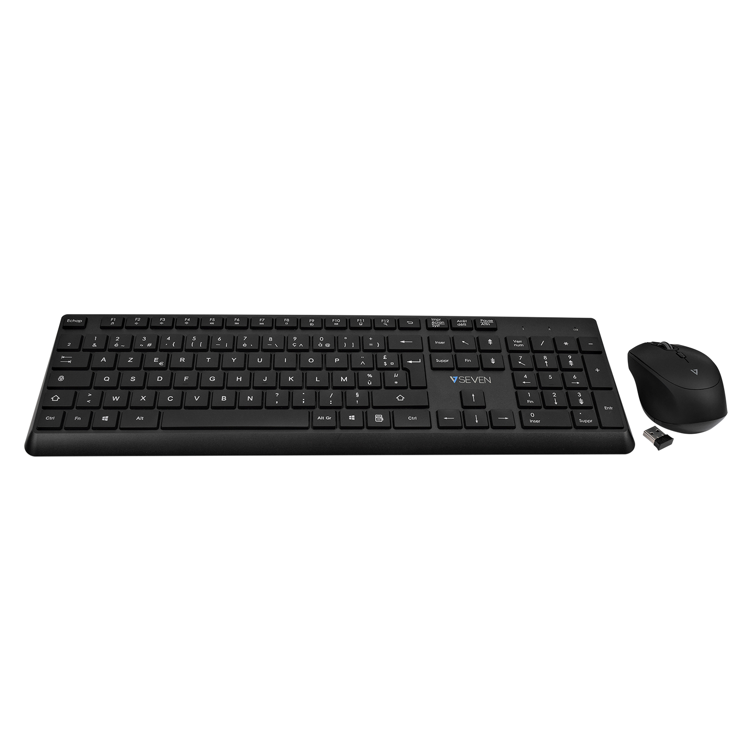 V7 PRO WIRELESS KEYBOARD MOUSE FR - Tastatur - AZERTY