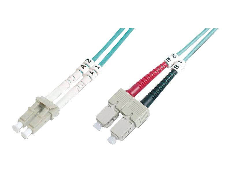 Digitus Cable de conexin multimode de fibra ptica, OM4, LC/SC